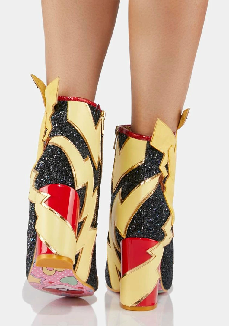 Discount π Irregular Choice Shock Walk Ankle Booties π 4 Irregular Choice Shock Walk Ankle Booties
