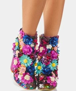 Wholesale π Irregular Choice Garden Gala Booties π― 6 Irregular Choice Garden Gala Booties