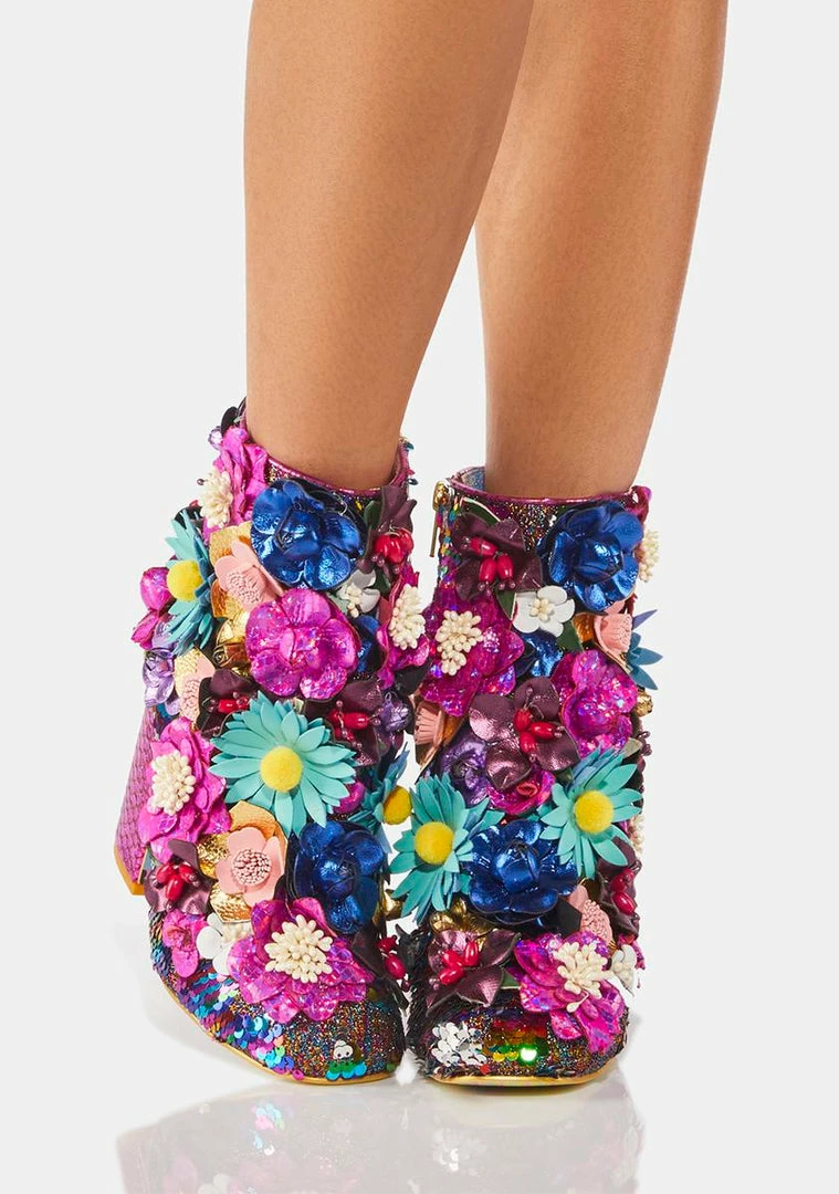 Wholesale π Irregular Choice Garden Gala Booties π― 3 Irregular Choice Garden Gala Booties