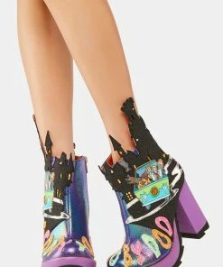 Cheapest π Irregular Choice Heeled π₯Ύ Boots Hold On Gang Platform π₯Ύ Boots β 7 Irregular Choice Heeled Boots Hold On Gang Platform Boots