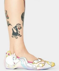 Irregular Choice Be Our Guest Ballet Flats