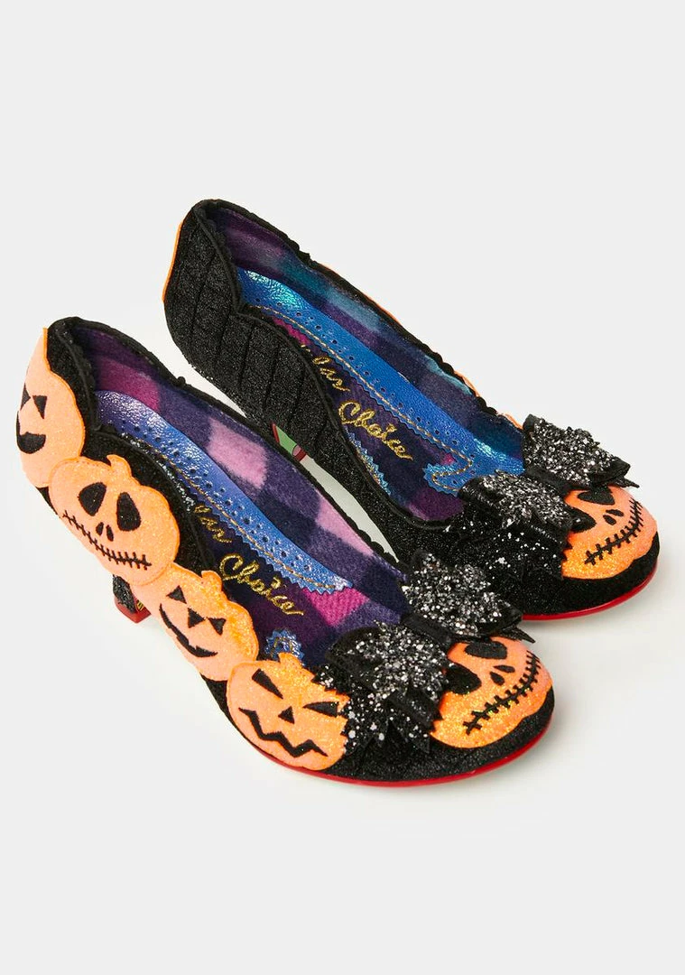 Brand new β¨ Irregular Choice Pumpkin Carving Pumps Faux Leather π Heels π 2 Irregular Choice Pumpkin Carving Pumps Faux Leather Heels