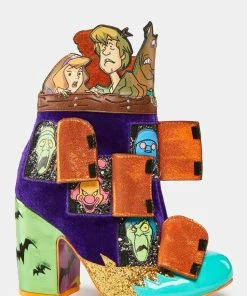 Irregular Choice Heeled Boots Creepy Corridor Ankle Boots