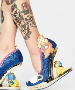 Irregular Choice Enchanted Castle Wedge Heels