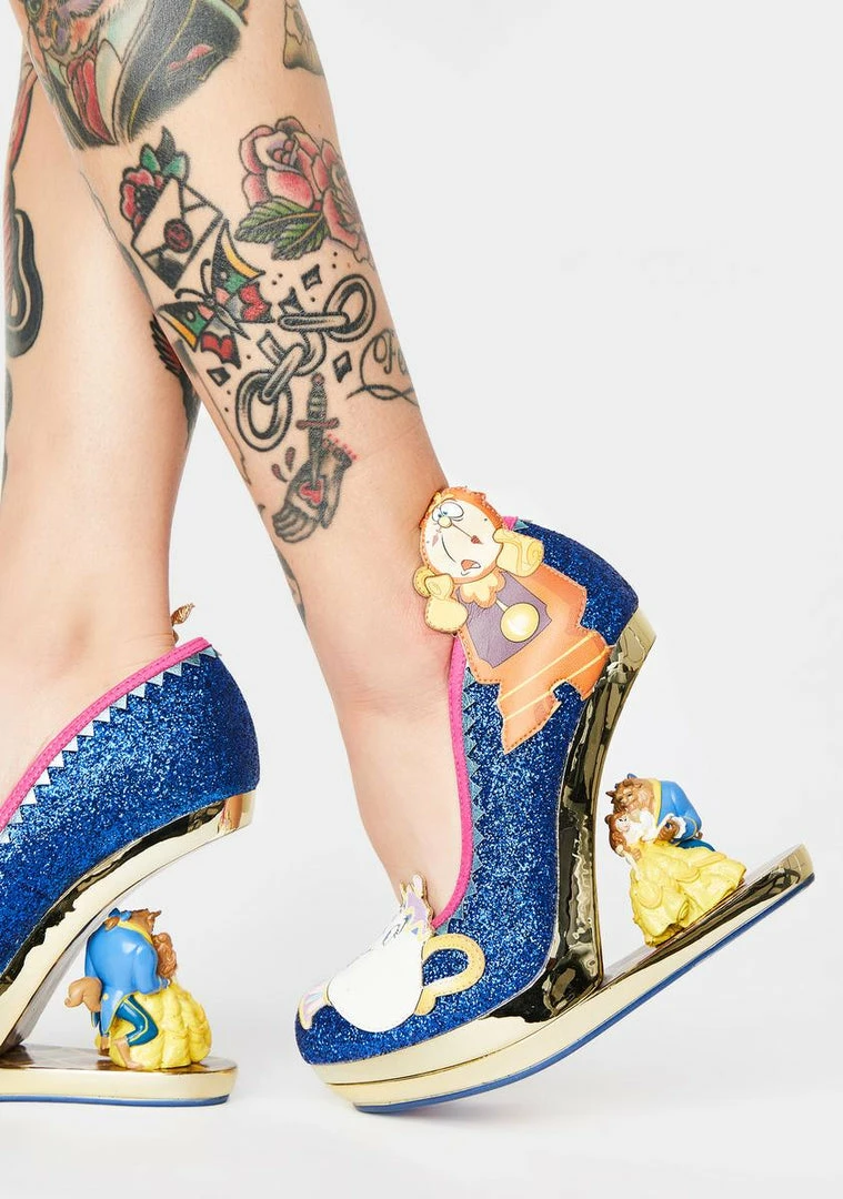 Brand new π Irregular Choice Enchanted Castle Wedge π Heels β 1 Irregular Choice Enchanted Castle Wedge Heels