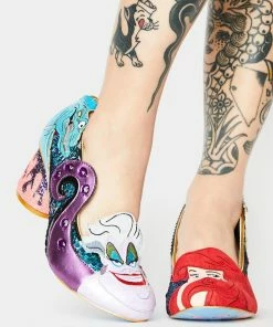 Irregular Choice Sea Dreams Glitter Heels