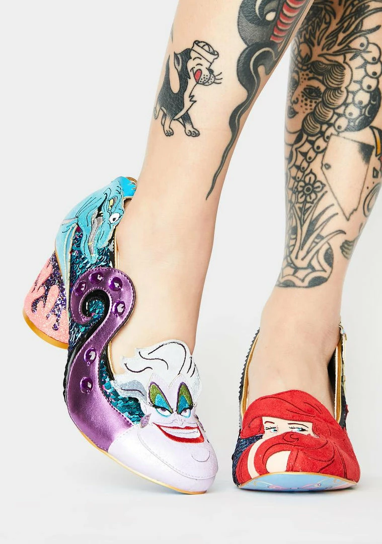 Cheap π Irregular Choice Sea Dreams Glitter π Heels π 1 Irregular Choice Sea Dreams Glitter Heels