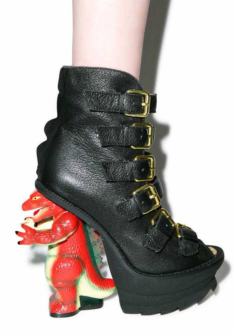 New ❤️ Irregular Choice Roarsum Booties 🥾 Boots & Booties 🛒 3 Irregular Choice Roarsum Booties Boots & Booties