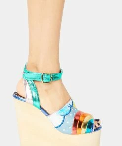 Irregular Choice Funshine Wedge Wedges