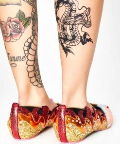 Buy 🔔 Irregular Choice Little Star Flats 🧨 8 Irregular Choice Little Star Flats