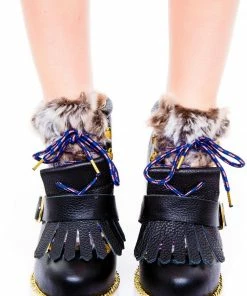 Irregular Choice Big Step Mama Wedge Boot