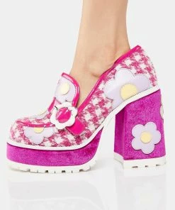 Irregular Choice Pink Your Answer Do Platform Heels Platforms