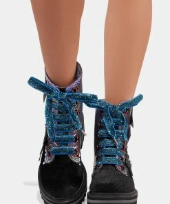 Irregular Choice Skygazer Lace Up Boots