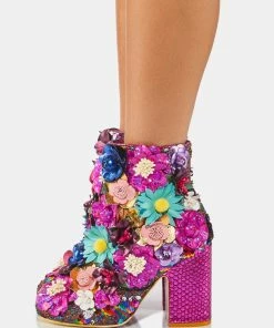 Irregular Choice Garden Gala Booties