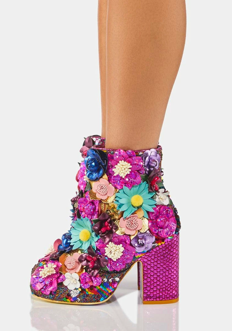Wholesale π Irregular Choice Garden Gala Booties π― 2 Irregular Choice Garden Gala Booties