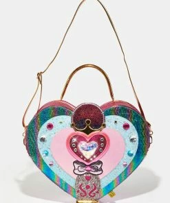 Best Pirce 𧨠Irregular Choice Locket Heart Crossbody Bag π 7 Irregular Choice Locket Heart Crossbody Bag