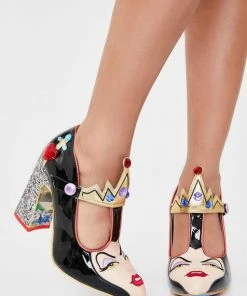 Irregular Choice The Evil Queen Patent Heels