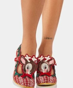 Irregular Choice Reindeer Games Heels