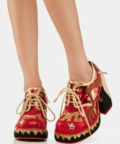 Irregular Choice Tazmanian Whirlwind Oxfords