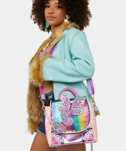 Irregular Choice Butterfly Boom Convertible Backpack