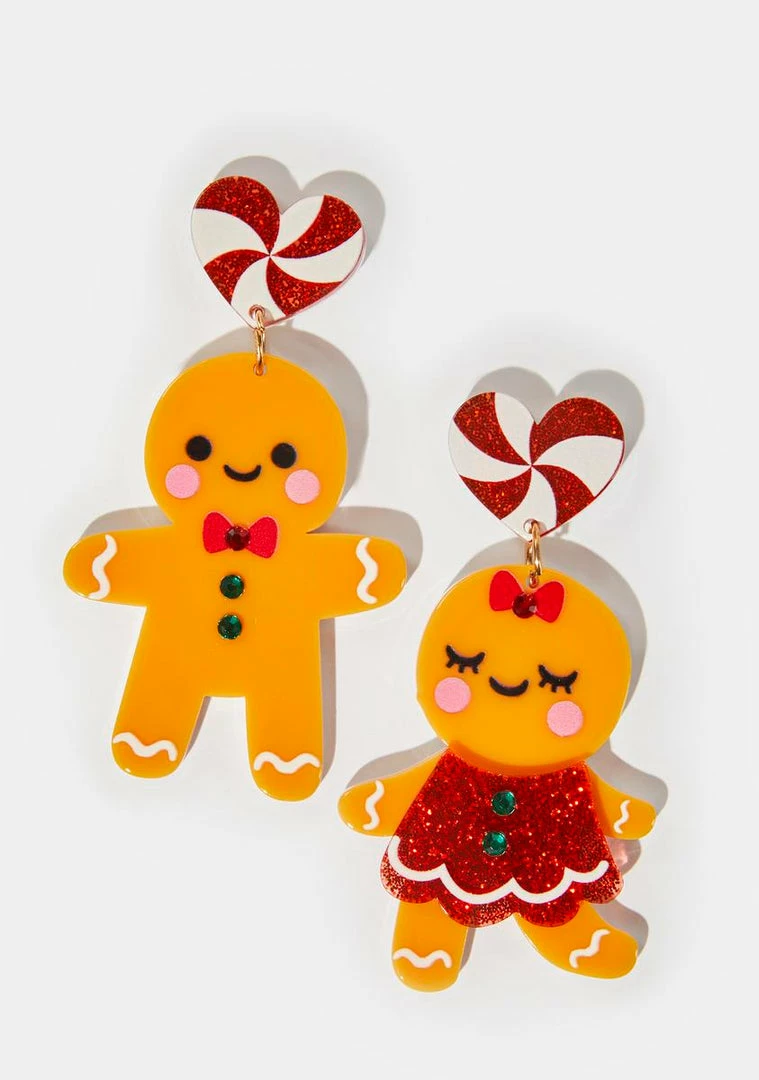 Flash Sale ✔️ Irregular Choice Gingerbread Date Earrings Jewelry 🔥 2 Irregular Choice Gingerbread Date Earrings Jewelry