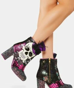 Irregular Choice Dance Of The Dead Booties