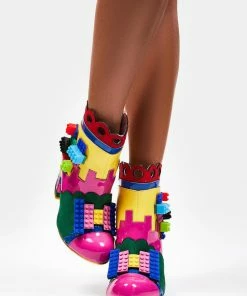 Cheap π Irregular Choice Building Love Ankle π₯Ύ Boots π 6 Irregular Choice Building Love Ankle Boots
