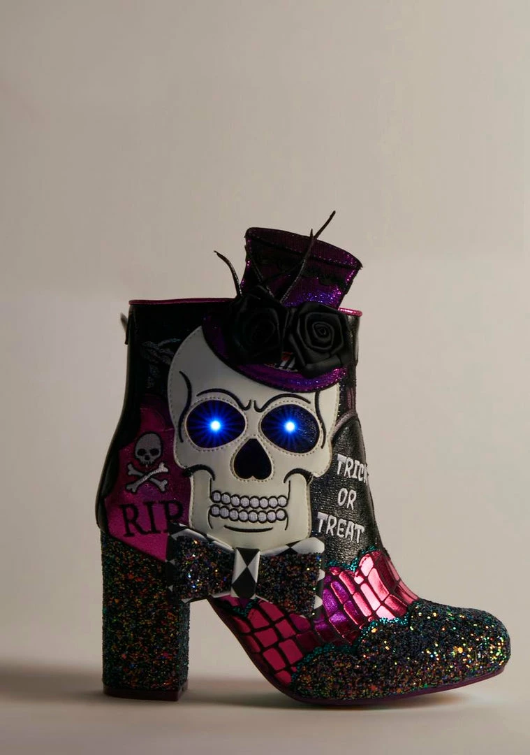 Budget π Irregular Choice Dance Of The Dead Booties π 2 Irregular Choice Dance Of The Dead Booties