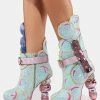 Irregular Choice Mint Fairy Fantastic Boots