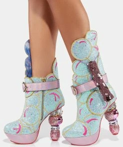 Irregular Choice Mint Fairy Fantastic Boots