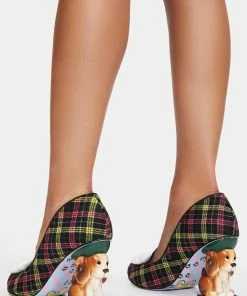 Irregular Choice It's All Pawsible Heels