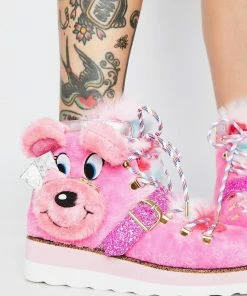 Deals 😍 Irregular Choice Miss Big Bear Platform 🥾 Boots 🥾 Boots & Booties 😉 6 Irregular Choice Miss Big Bear Platform Boots Boots & Booties