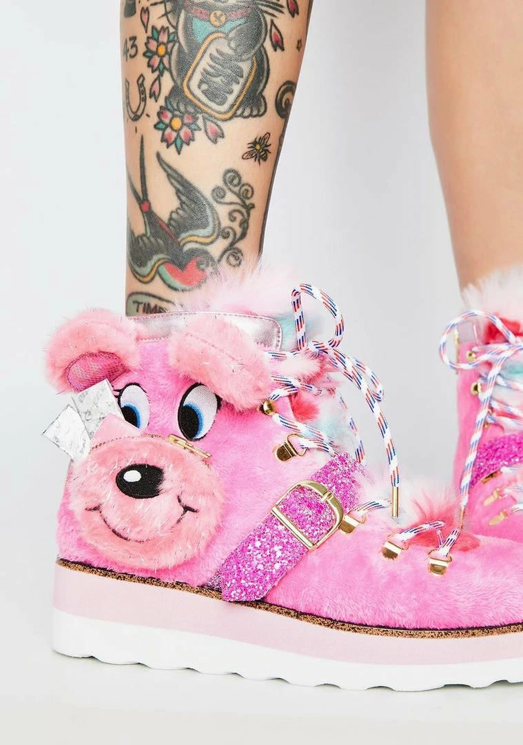 Deals 😍 Irregular Choice Miss Big Bear Platform 🥾 Boots 🥾 Boots & Booties 😉 3 Irregular Choice Miss Big Bear Platform Boots Boots & Booties
