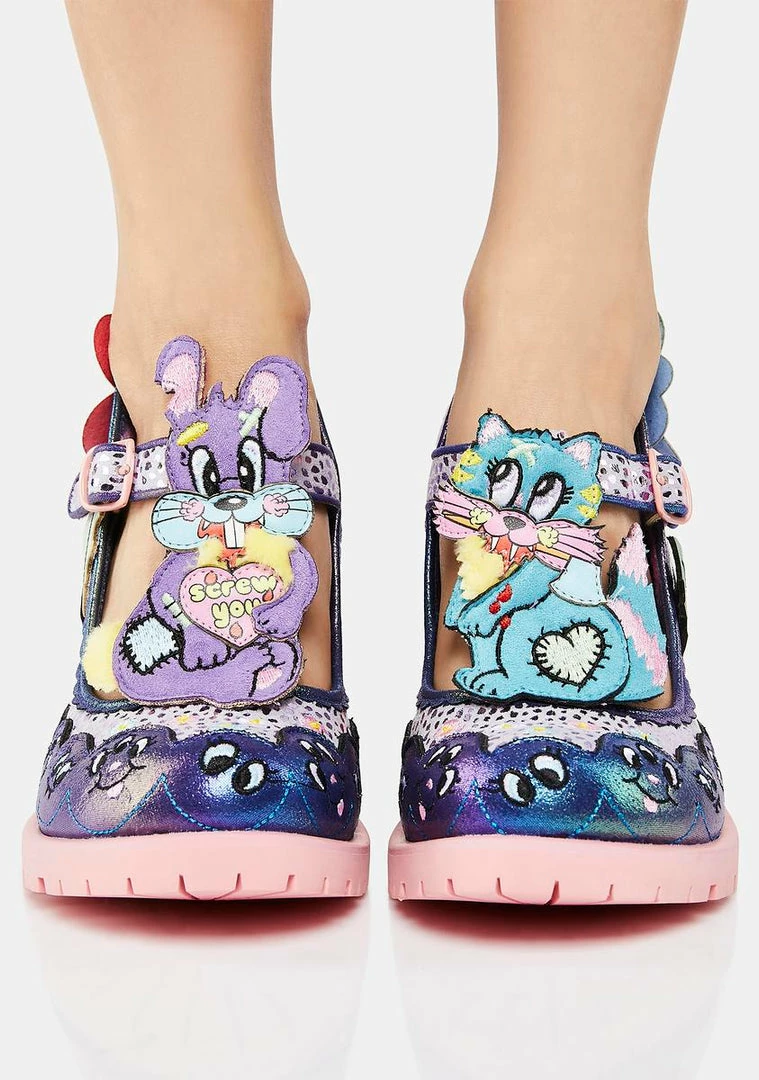 Top 10 π Irregular Choice Evil Daisy Block π Heels π 2 Irregular Choice Evil Daisy Block Heels