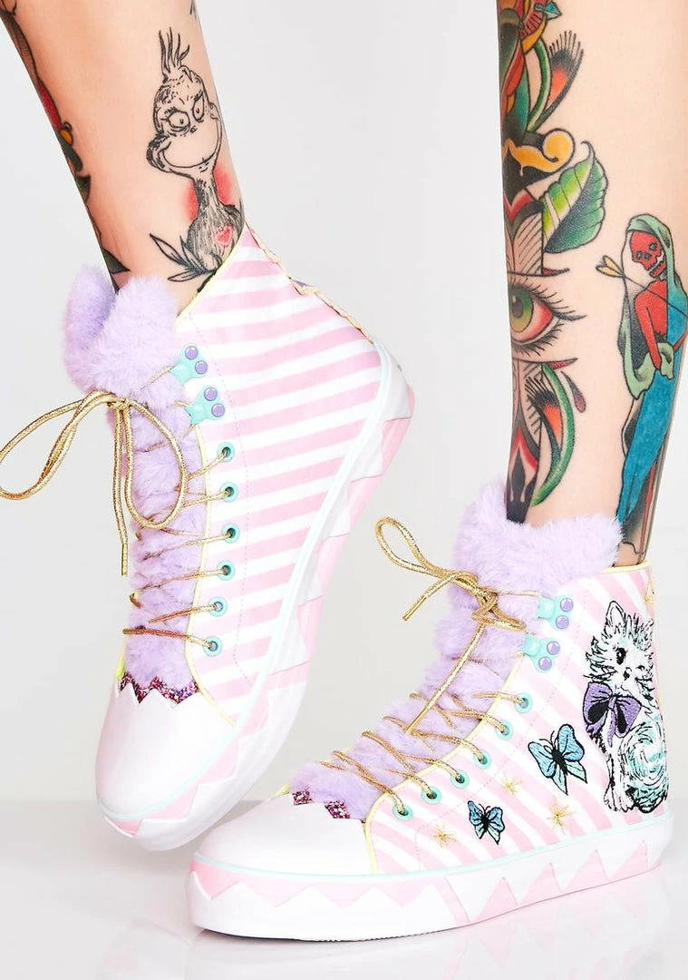 Best deal π Irregular Choice Magic Moggy π Sneakers π 2 Irregular Choice Magic Moggy Sneakers