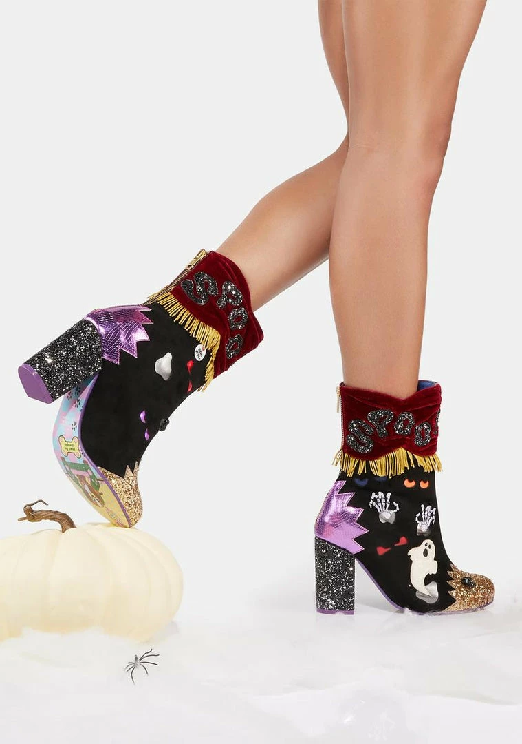 Wholesale π Irregular Choice Who's There? Ankle π₯Ύ Boots π 4 Irregular Choice Who's There? Ankle Boots