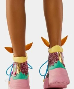 Irregular Choice Run With Me Platform Sneakers Platforms
