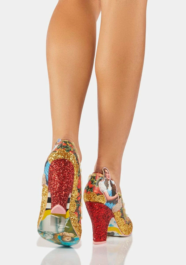 Outlet β¨ Irregular Choice Poppy Fields π Heels π― 4 Irregular Choice Poppy Fields Heels