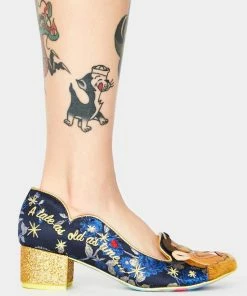 Irregular Choice As Old As Time Glitter Heels