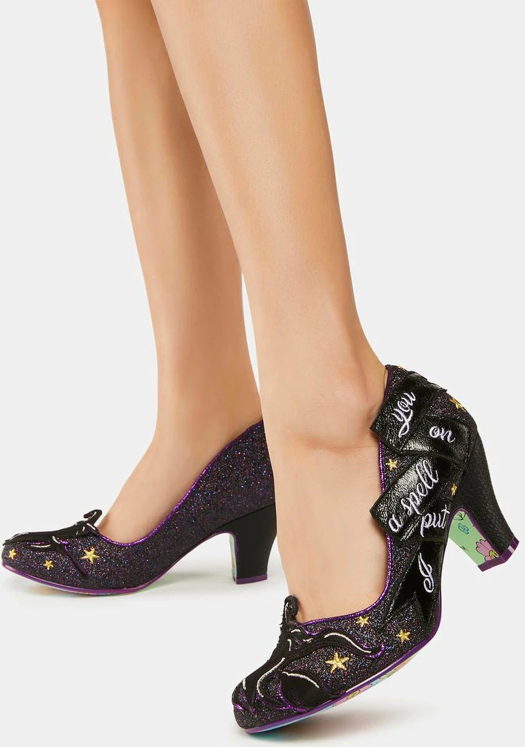 Brand new π Irregular Choice Now You're Mine π Heels Faux Leather π Heels π 4 Irregular Choice Now You're Mine Heels Faux Leather Heels