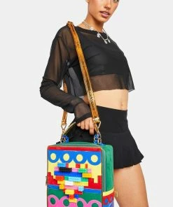 Irregular Choice Brick And Pieces Bag