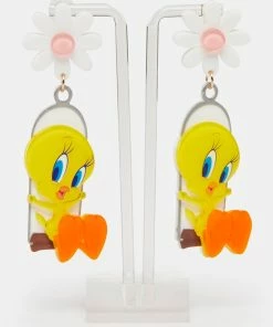 Irregular Choice Tweety Swing Earrings Jewelry