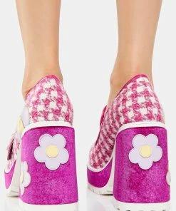 Irregular Choice Pink Your Answer Do Platform Heels Platforms