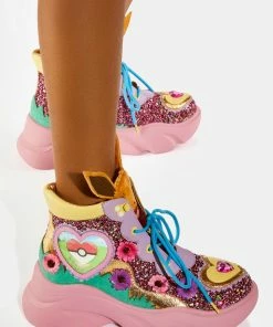 Irregular Choice Run With Me Platform Sneakers Platforms