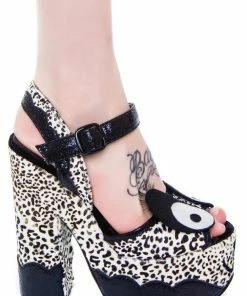 Irregular Choice Marble Moose Heels