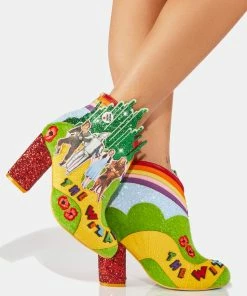 Irregular Choice Letâs Hit The Road Heeled Boots Boots & Booties