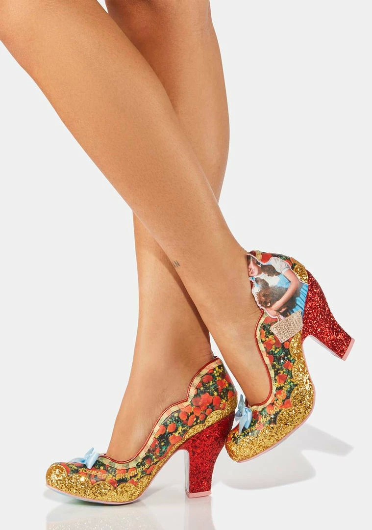 Outlet β¨ Irregular Choice Poppy Fields π Heels π― 1 Irregular Choice Poppy Fields Heels