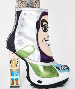 Cheap 🧨 Irregular Choice 🥾 Boots & Booties X Toy Story Space Ranger 🥾 Boots ⌛ 7 Irregular Choice Boots & Booties X Toy Story Space Ranger Boots