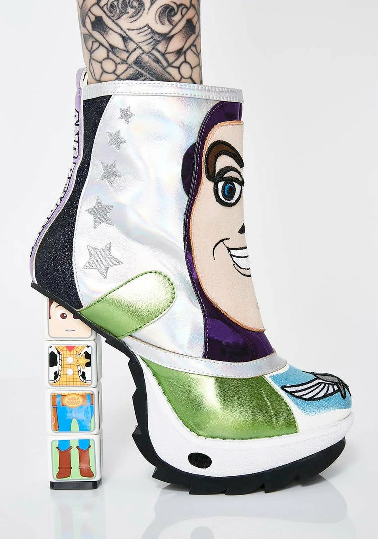 Cheap 🧨 Irregular Choice 🥾 Boots & Booties X Toy Story Space Ranger 🥾 Boots ⌛ 3 Irregular Choice Boots & Booties X Toy Story Space Ranger Boots