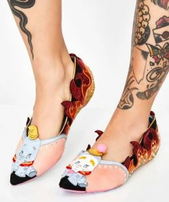 Irregular Choice Little Star Flats